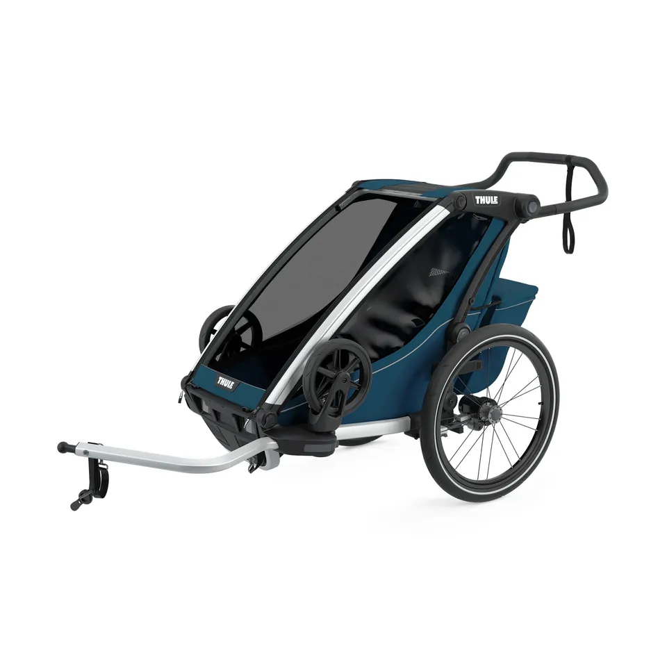 thule-trolley-cross-chariot-cross-1-multisport-anh-nger-majolica-blue-fahrradanh image 1