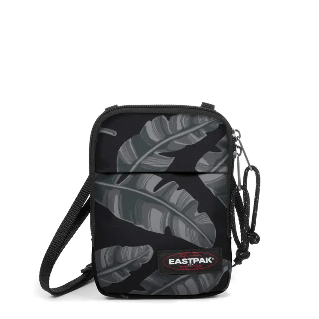 eastpak-buddy-umh-ngetasche-18-cm-brize-leave-black-kompakte-schultertasche-aus- image 1