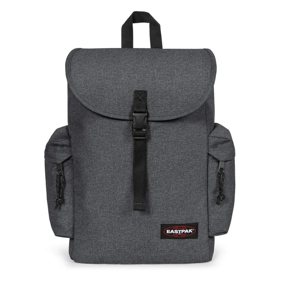 eastpak-austin-rucksack-42-cm-18-l-daypack-in-black-denim-mit-seil-und-schnallen image 1