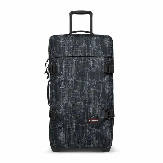 eastpak-tranverz-m-weichgep-ck-trolley-67-cm-80-l-mit-zwei-f-chern-und-teleskopg image 1