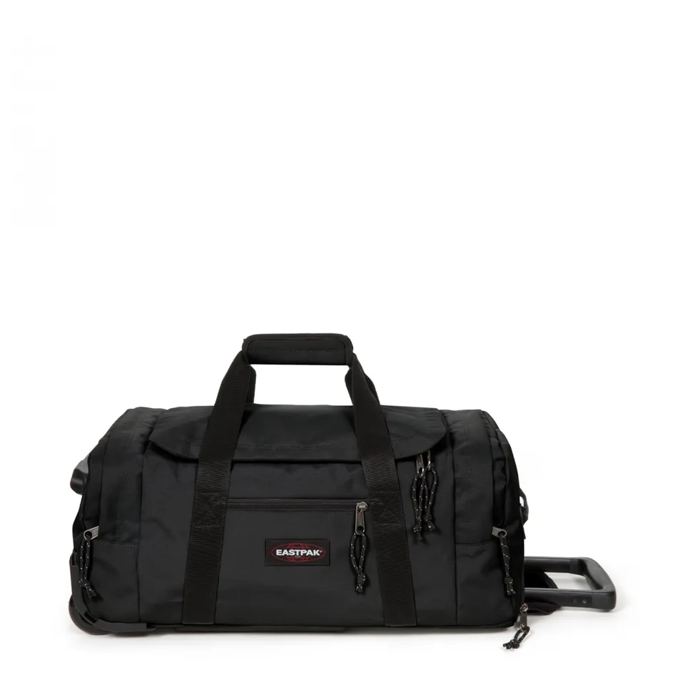 eastpak-leatherface-s-reisetasche-55-x-34-x-26-cm-41-l-schwarz-trolley-reisetasc image 1