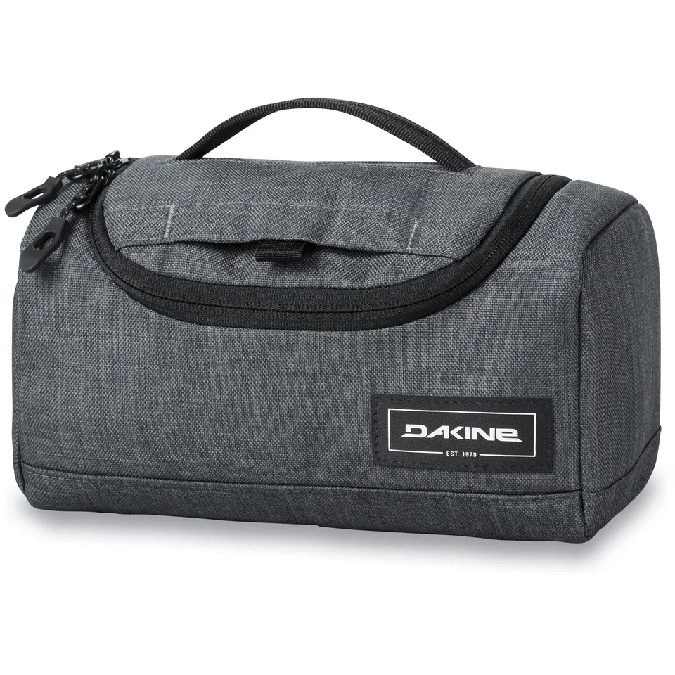 dakine-revival-travel-kit-m-kulturtasche-carbon-recyceltes-polyester image 1