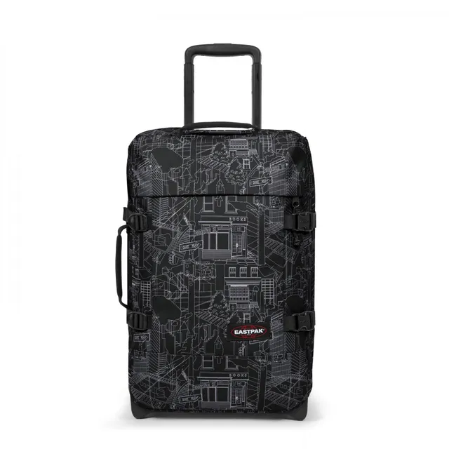 eastpak-tranverz-s-koffer-51-cm-42-liter-master-black-kabinentrolley-mit-tsa-zah image 1
