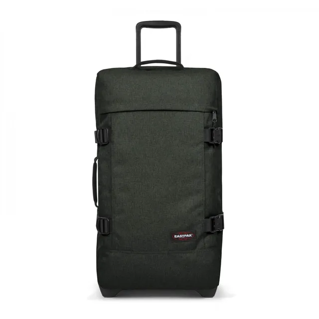 eastpak-tranverz-m-koffer-67-cm-78-l-crafty-moss-duffel-trolley-mit-zwei-abteile image 1