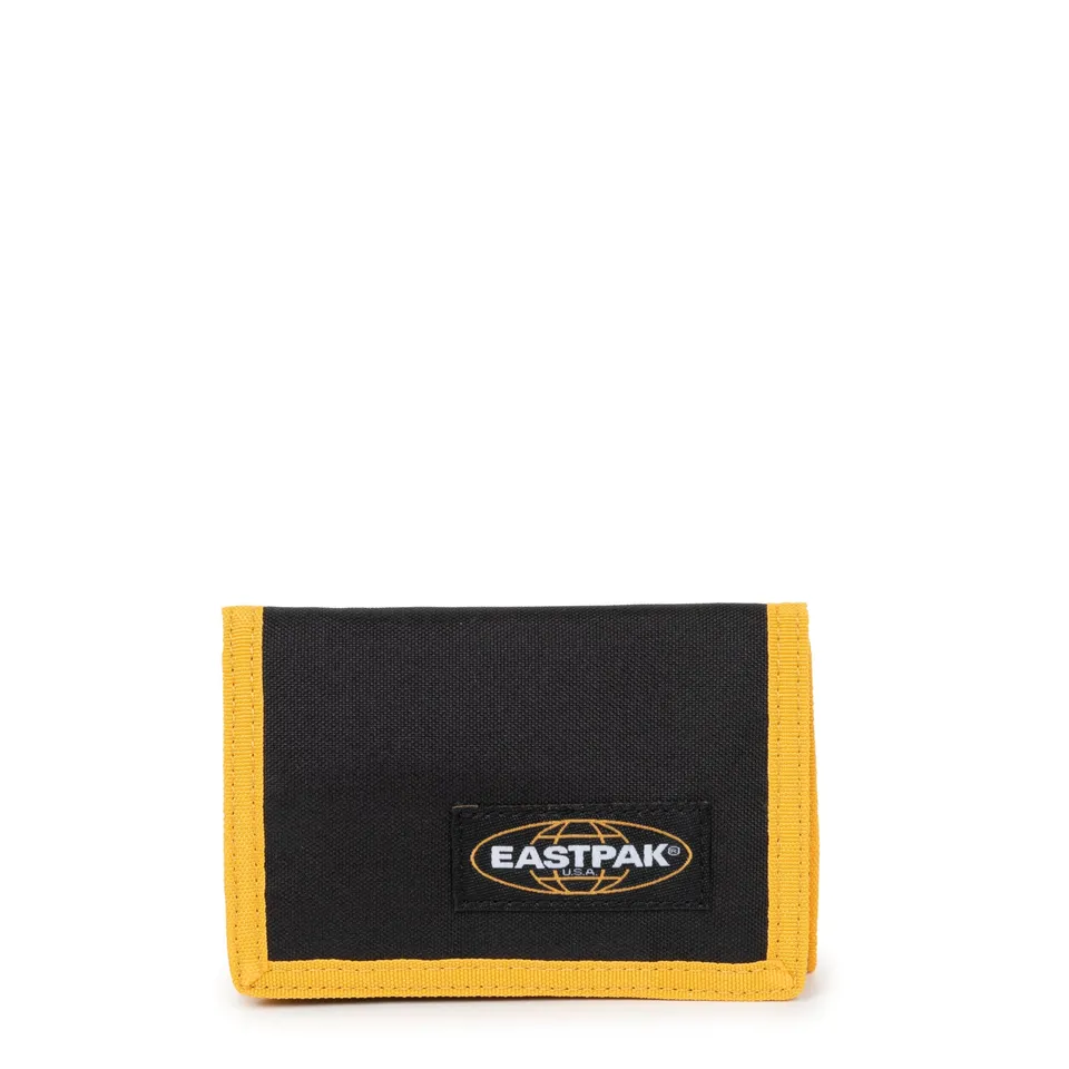 eastpak-crew-single-contrast-mango-compact-trifold-wallet-with-card-slots-and-ke image 1