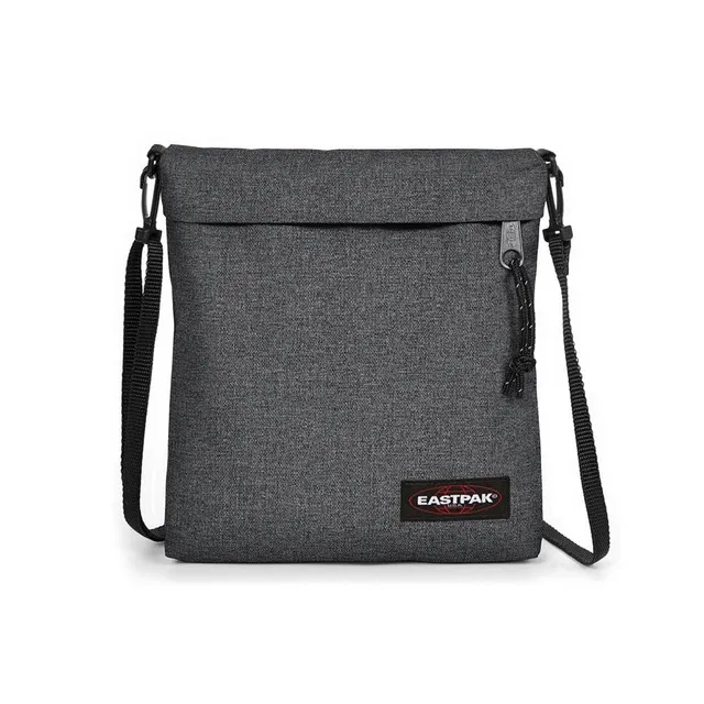 eastpak-lux-umh-ngetasche-in-black-denim-kompakte-23-cm-kuriertasche-aus-nylon-p image 1