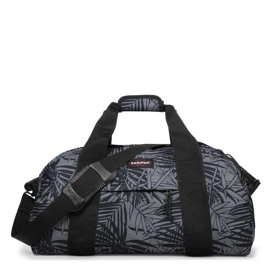 eastpak-station-reisetasche-62-cm-57-l-leaves-black-weekender-mit-handgep-ck-tau image 1