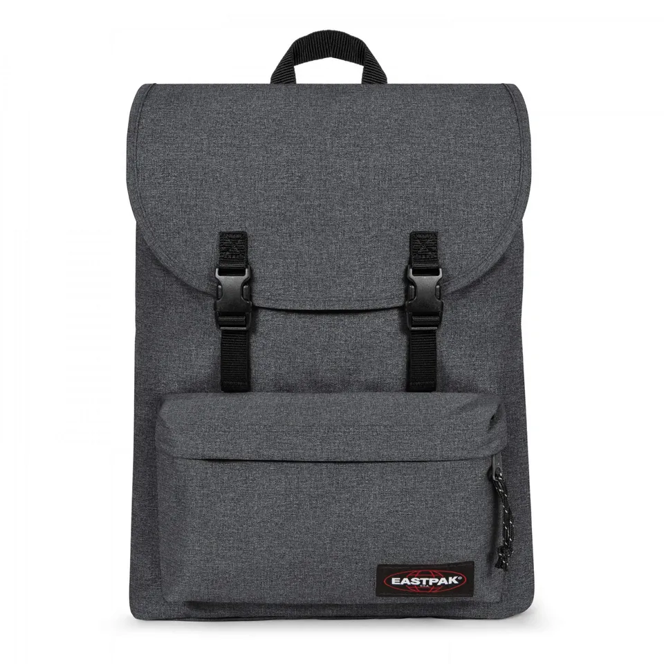 eastpak-london-rucksack-45-cm-21-l-black-denim-grau-daypack-aus-60-nylon-und-40- image 1