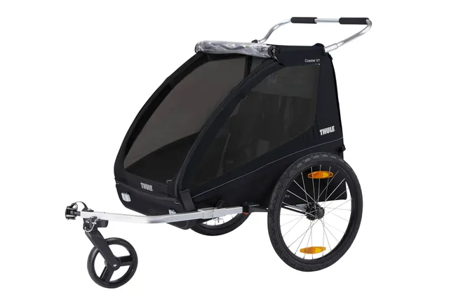 thule-coaster-xt-fahrradanh-nger-2-in-1-bike-trailer-buggy-mit-ezhitch-one-size- image 1