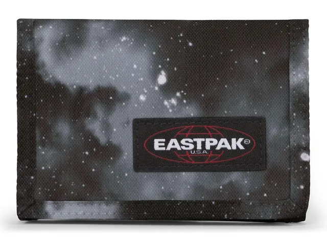 eastpak-crew-single-geldb-rse-clouds-black-kompakte-kartenb-rse-mit-schl-sselhal image 1