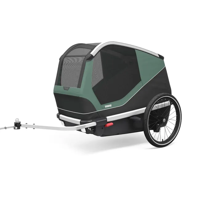 thule-bexey-hunde-fahrradanh-nger-gepolsteter-fahrradanh-nger-f-r-hunde-mit-netz image 1