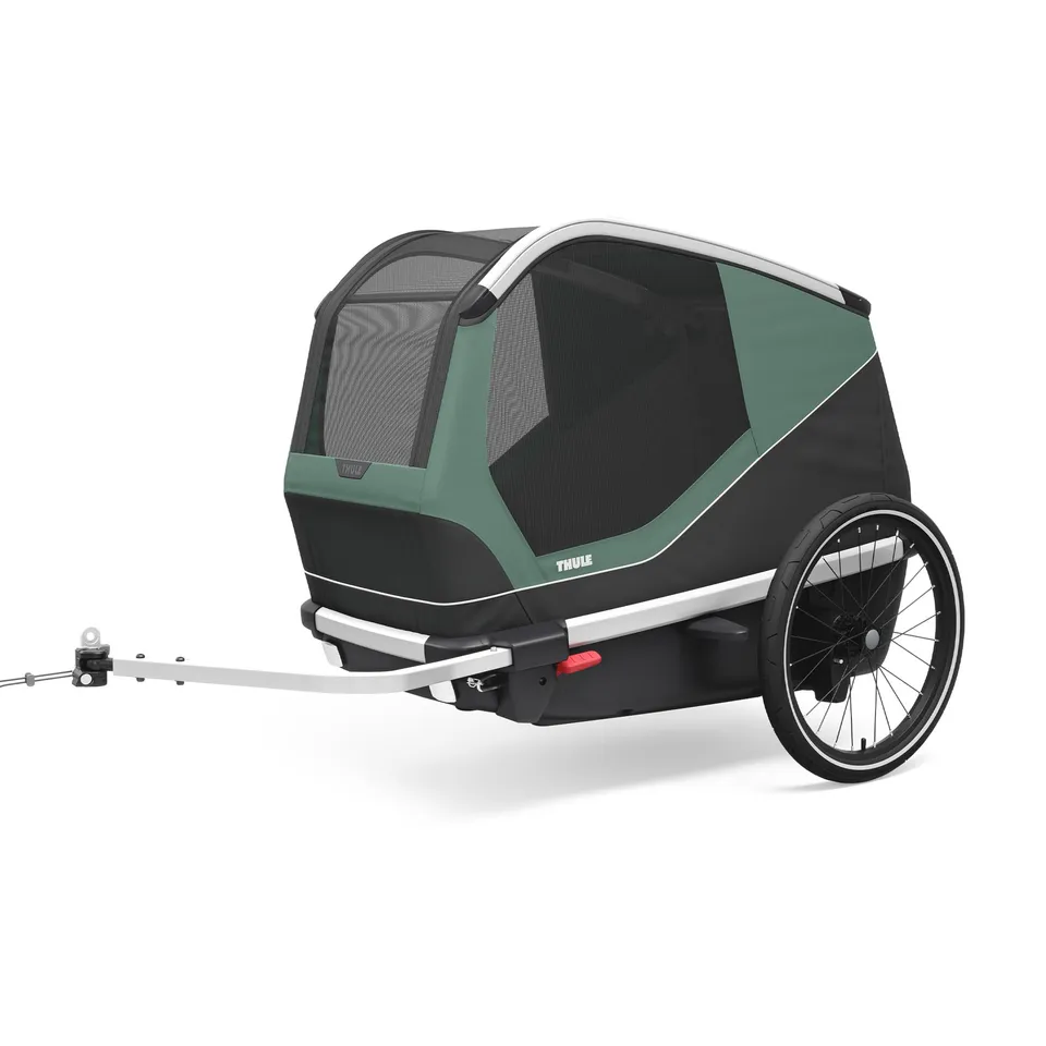 thule-bexey-hunde-fahrradanh-nger-gepolsteter-fahrradanh-nger-f-r-hunde-mit-netz image 1
