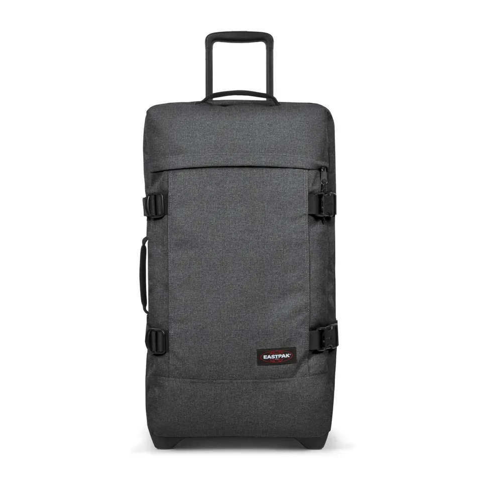 eastpak-tranverz-m-koffer-78l-black-denim-weicher-rollkoffer-mit-teleskopgriff-t image 1