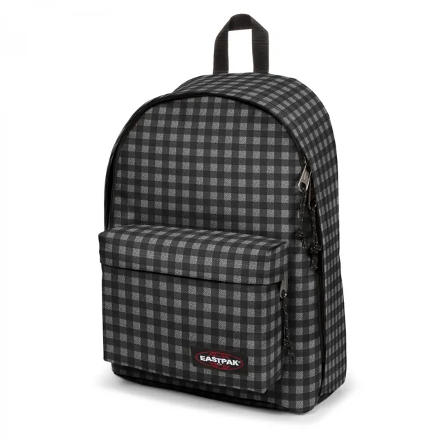 eastpak-out-of-office-rucksack-27-liter-laptopfach-34-x-29-cm-checksange-black image 1