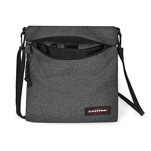 eastpak-lux-umh-ngetasche-in-black-denim-kompakte-23-cm-kuriertasche-aus-nylon-p image 6