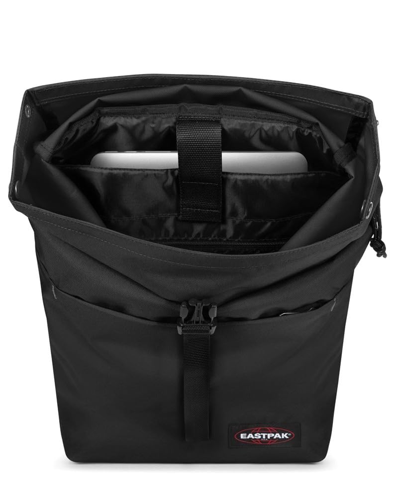 eastpak-up-roll-rucksack-23-liter-schwarz-mit-roll-top-verschluss-und-13-zoll-la image 3