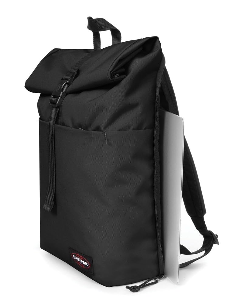 eastpak-up-roll-rucksack-23-liter-schwarz-mit-roll-top-verschluss-und-13-zoll-la image 4