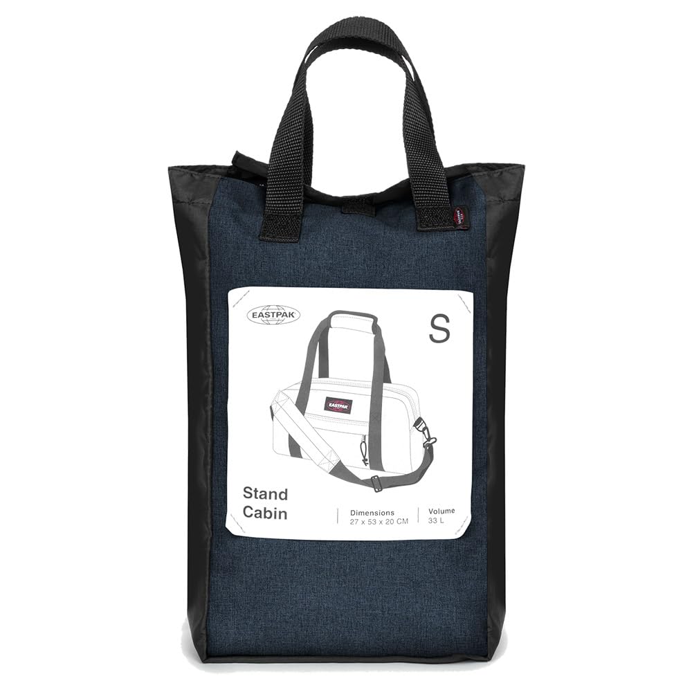 eastpak-stand-cabin-reisetasche-triple-denim-handgep-cktaugliche-weekender-mit-w image 6