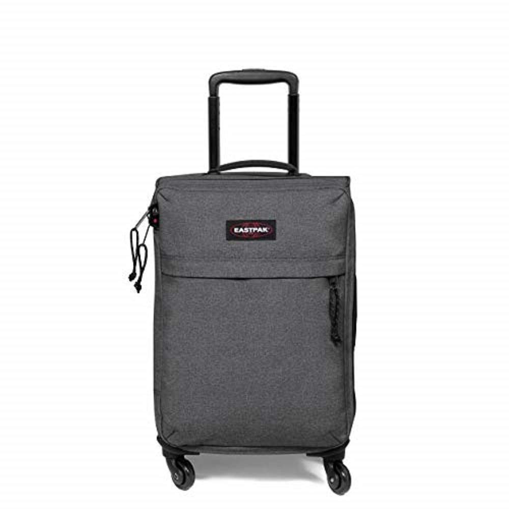 eastpak-traf-ik-4-s-koffer-53-cm-grau-black-denim-handgep-ck-trolley-mit-360-dre image 1