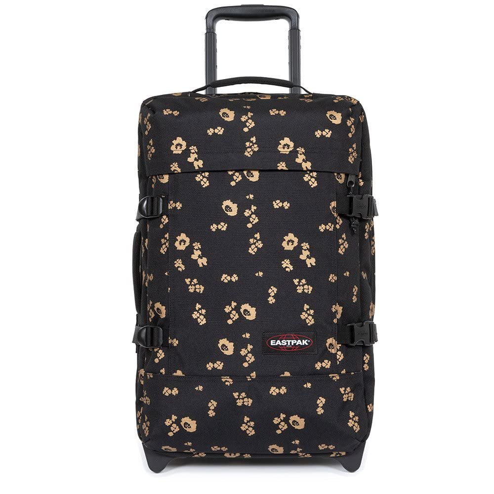 eastpak-tranverz-s-koffer-42l-51-cm-kabinentrolley-mit-zwei-f-chern-flower-shine image 1