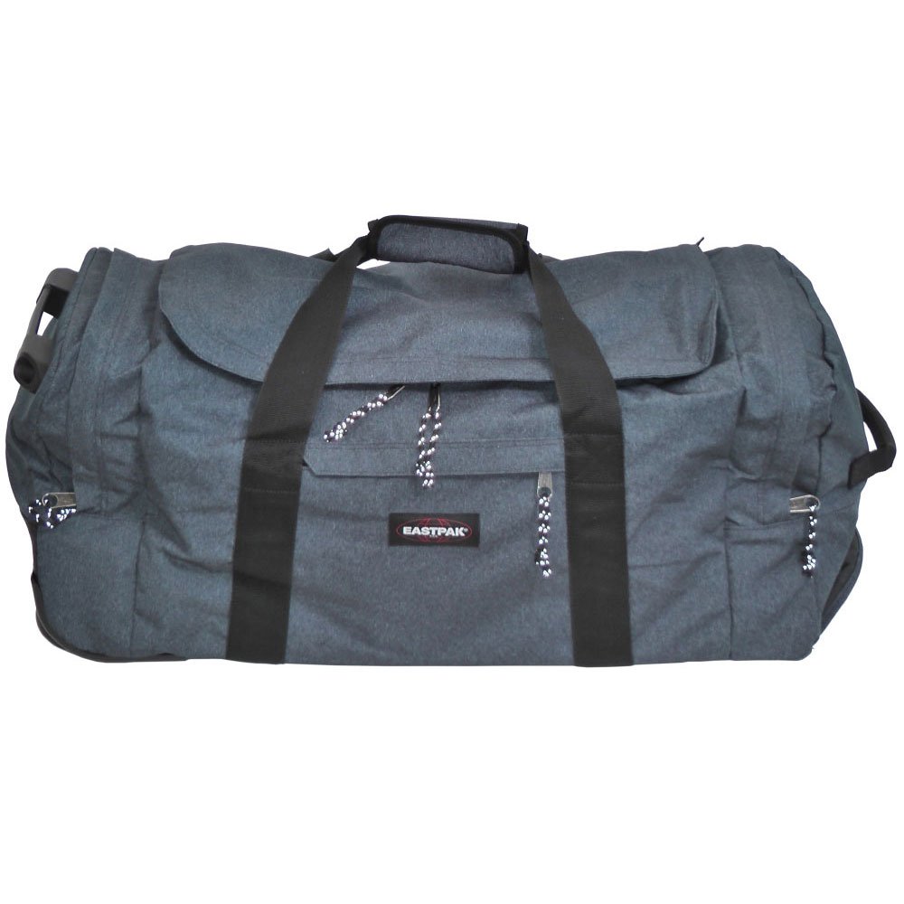 eastpak-leatherface-m-reisetasche-68-cm-61-liter-black-duffel-mit-u-rei-verschlu image 2