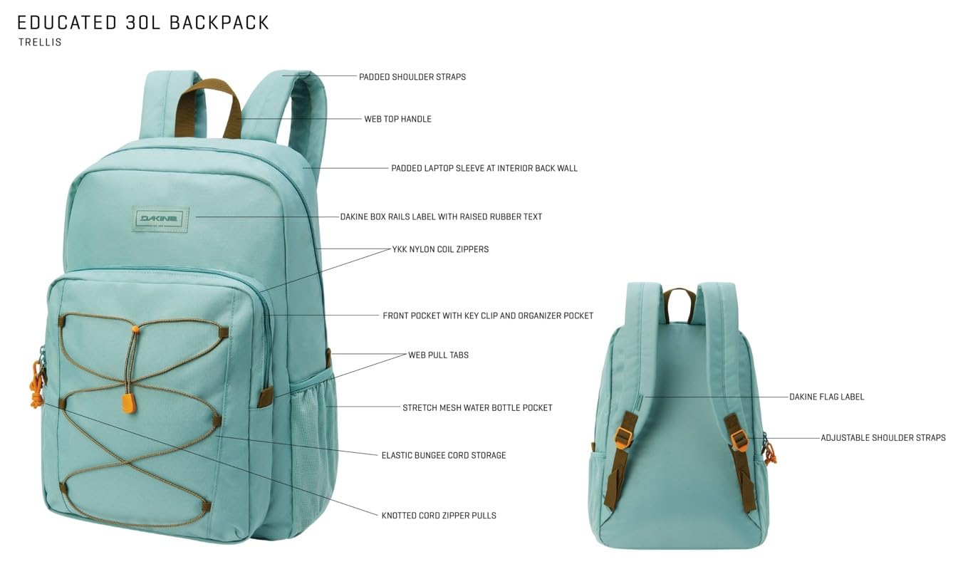 dakine-educated-30l-rucksack-black-onyx-laptoprucksack-mit-16-zoll-laptopfach image 3