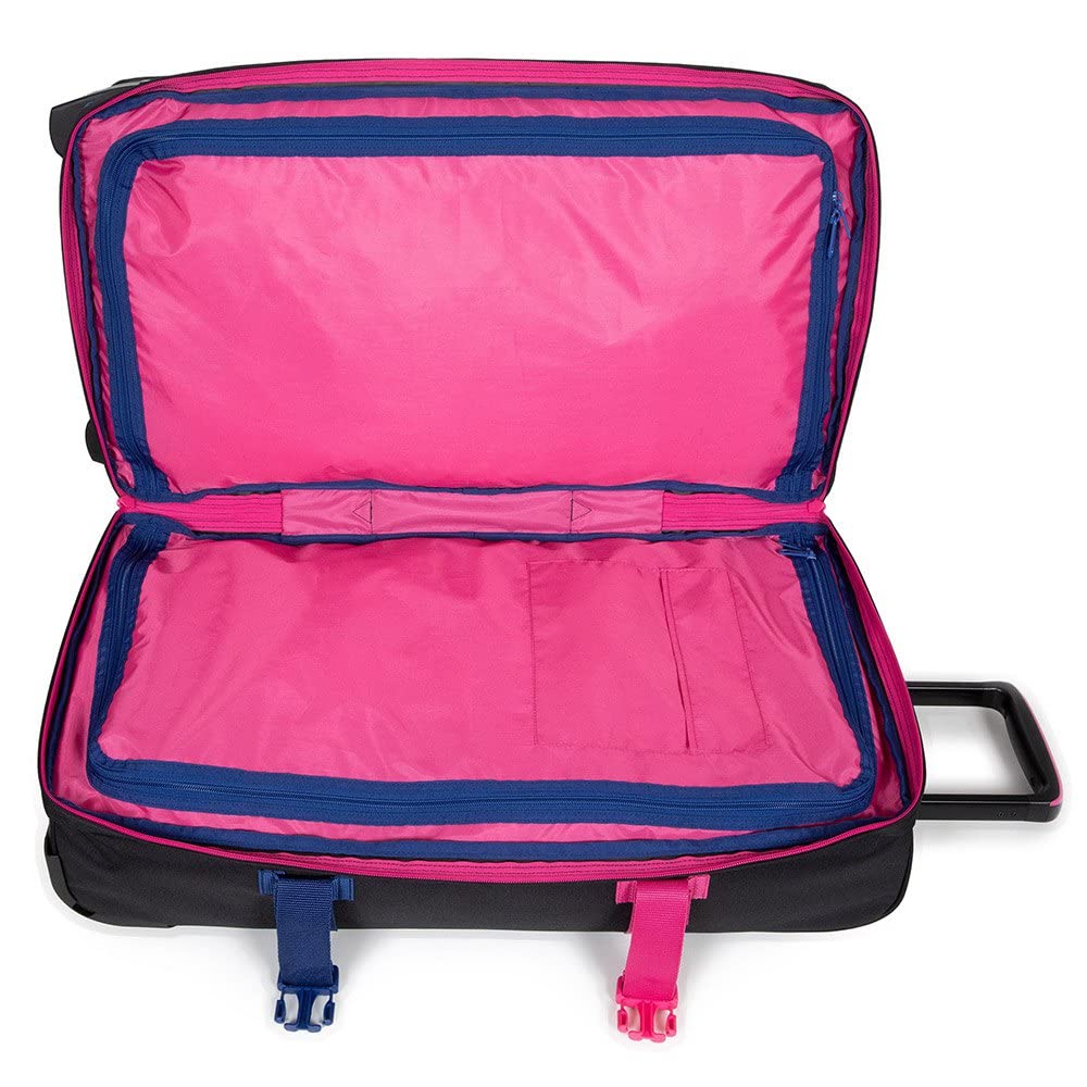 eastpak-tranverz-m-koffer-67-cm-78-l-trolley-kontrast-escape-navy-zwei-f-cher-te image 3