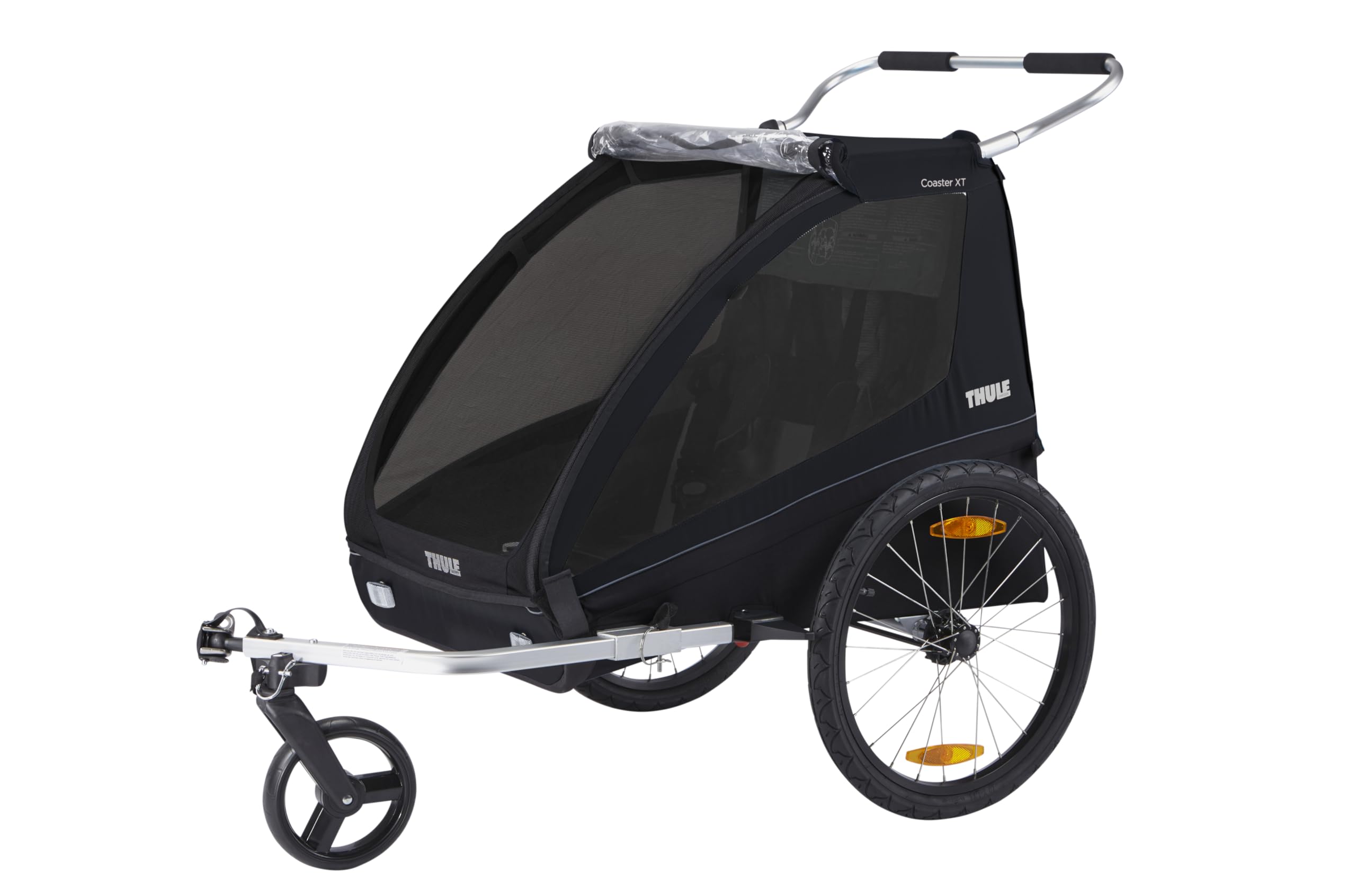 thule-coaster-xt-fahrradanh-nger-2-in-1-bike-trailer-buggy-mit-ezhitch-one-size- image 1