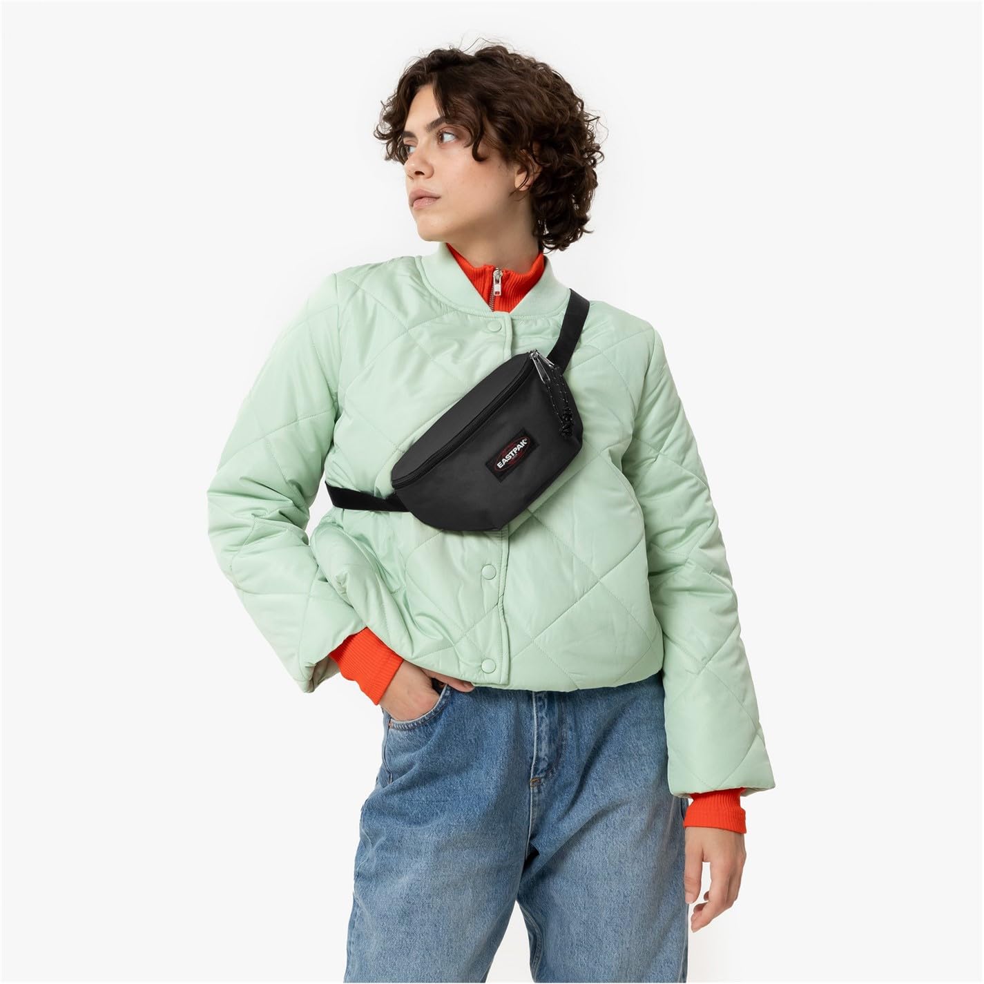 eastpak-springer-bauchtasche-kompakte-nylon-g-rteltasche-mit-zip-hauptfach-16-5- image 2