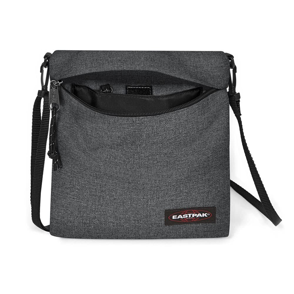 eastpak-lux-umh-ngetasche-in-black-denim-kompakte-23-cm-kuriertasche-aus-nylon-p image 3