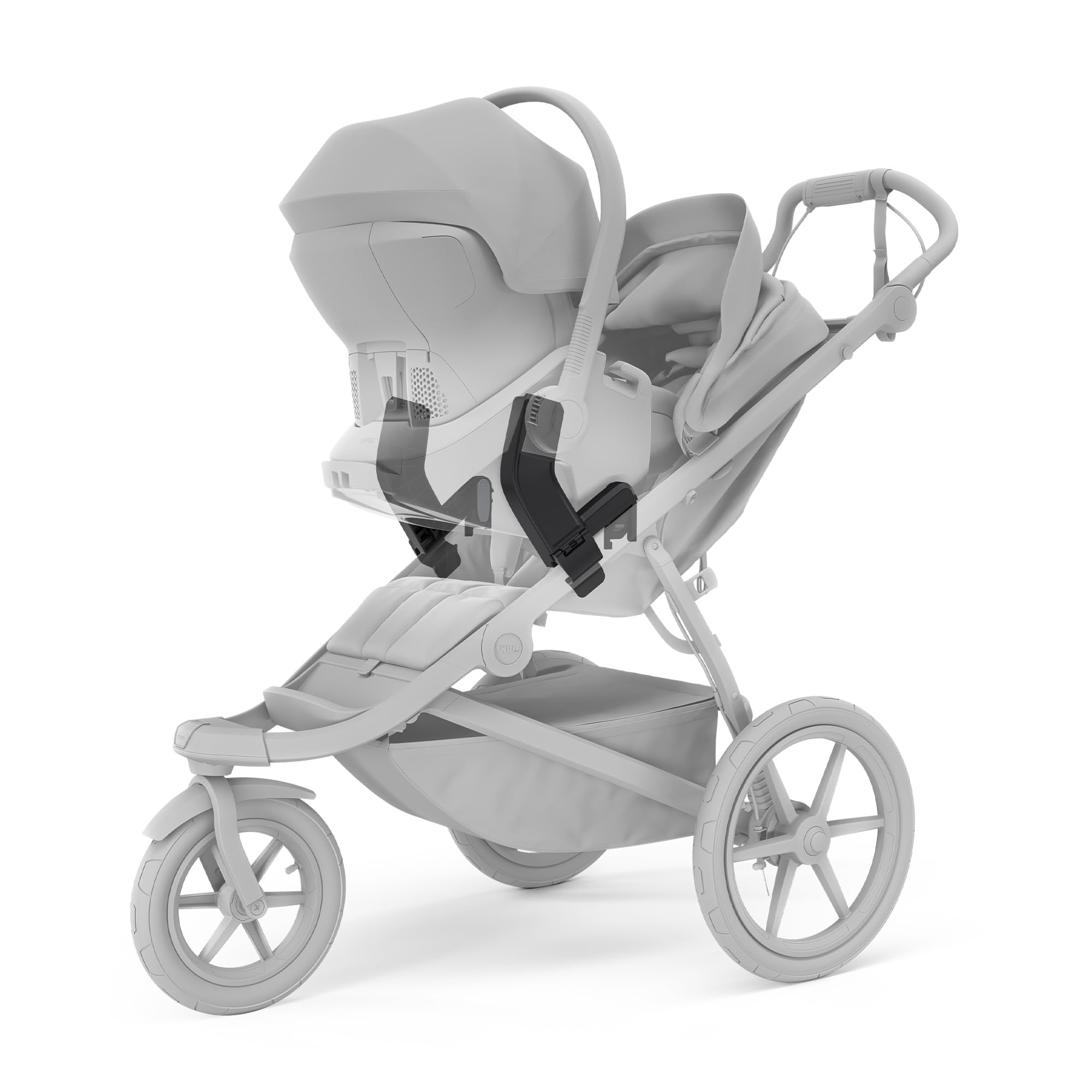 thule-urban-glide-3-terrain-buggy-nutria-green-on-black-16-luftbereifung image 4