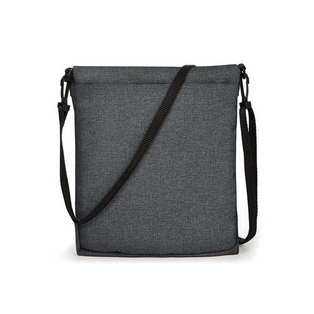eastpak-lux-umh-ngetasche-in-black-denim-kompakte-23-cm-kuriertasche-aus-nylon-p image 2