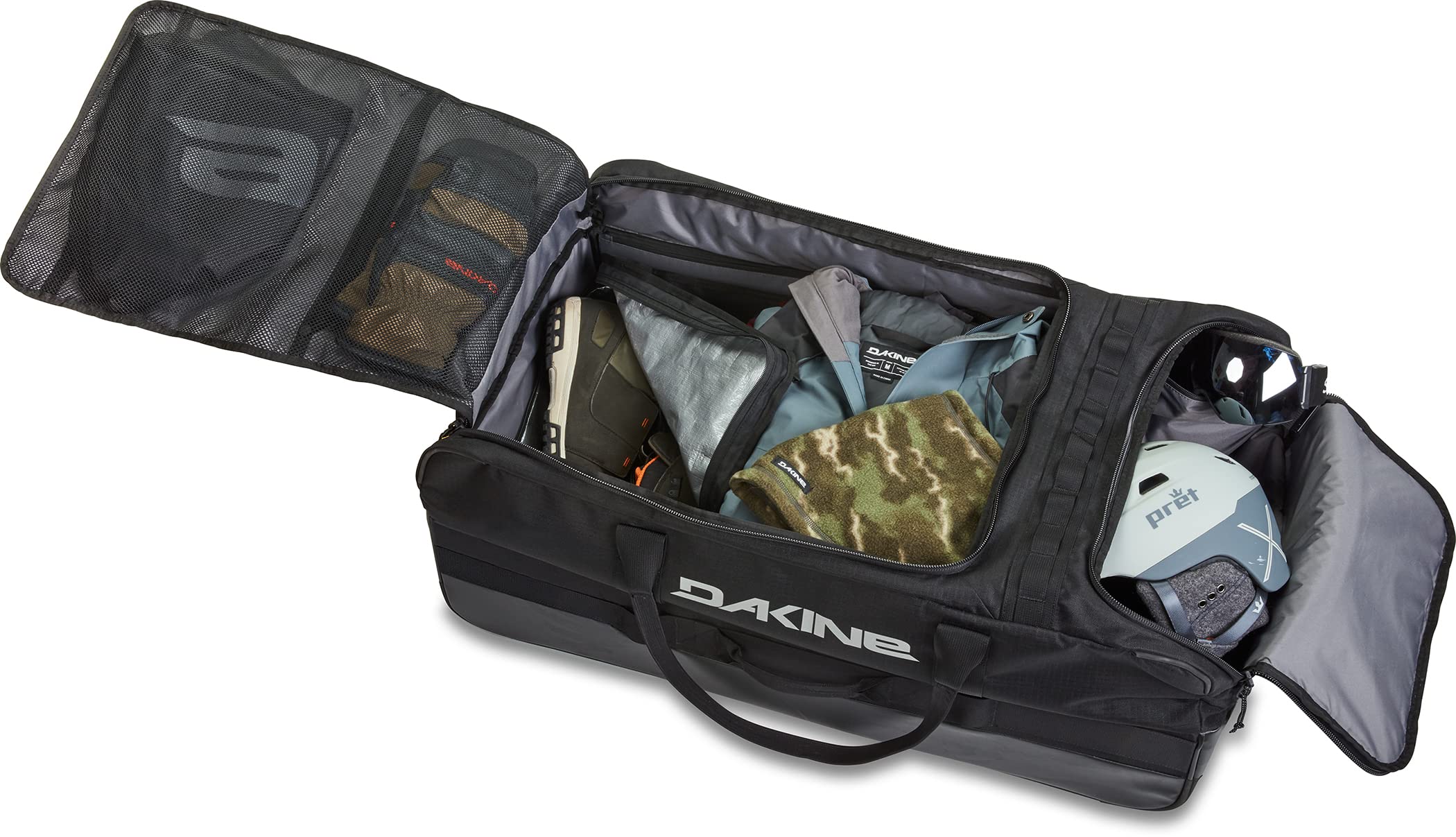dakine-torque-duffle-125l-reisetasche-mit-helmtasche-stiefelfach image 6