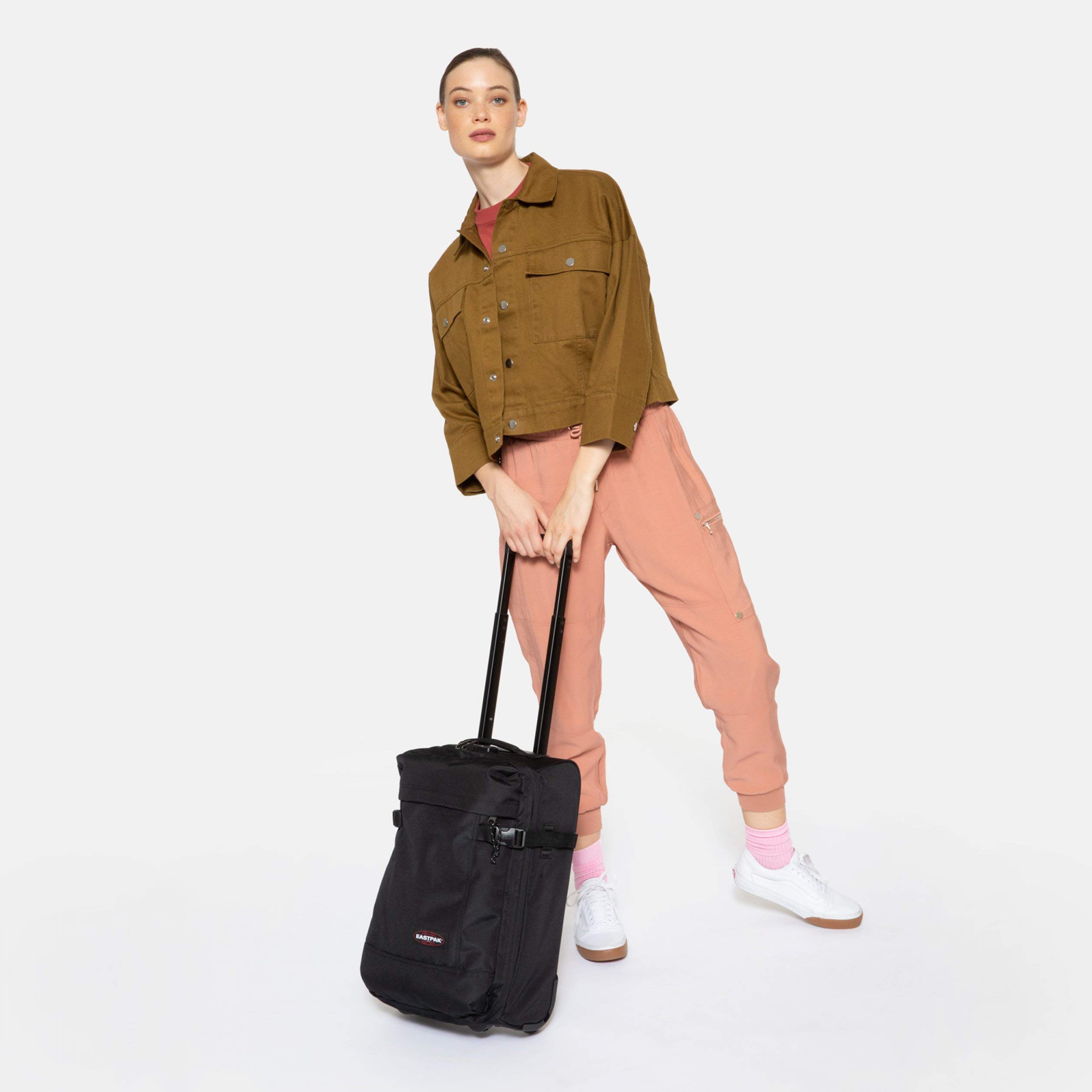 eastpak-tranverz-xs-trolley-48-cm-28-5-l-black-handgep-ck-weichschalenkoffer image 3