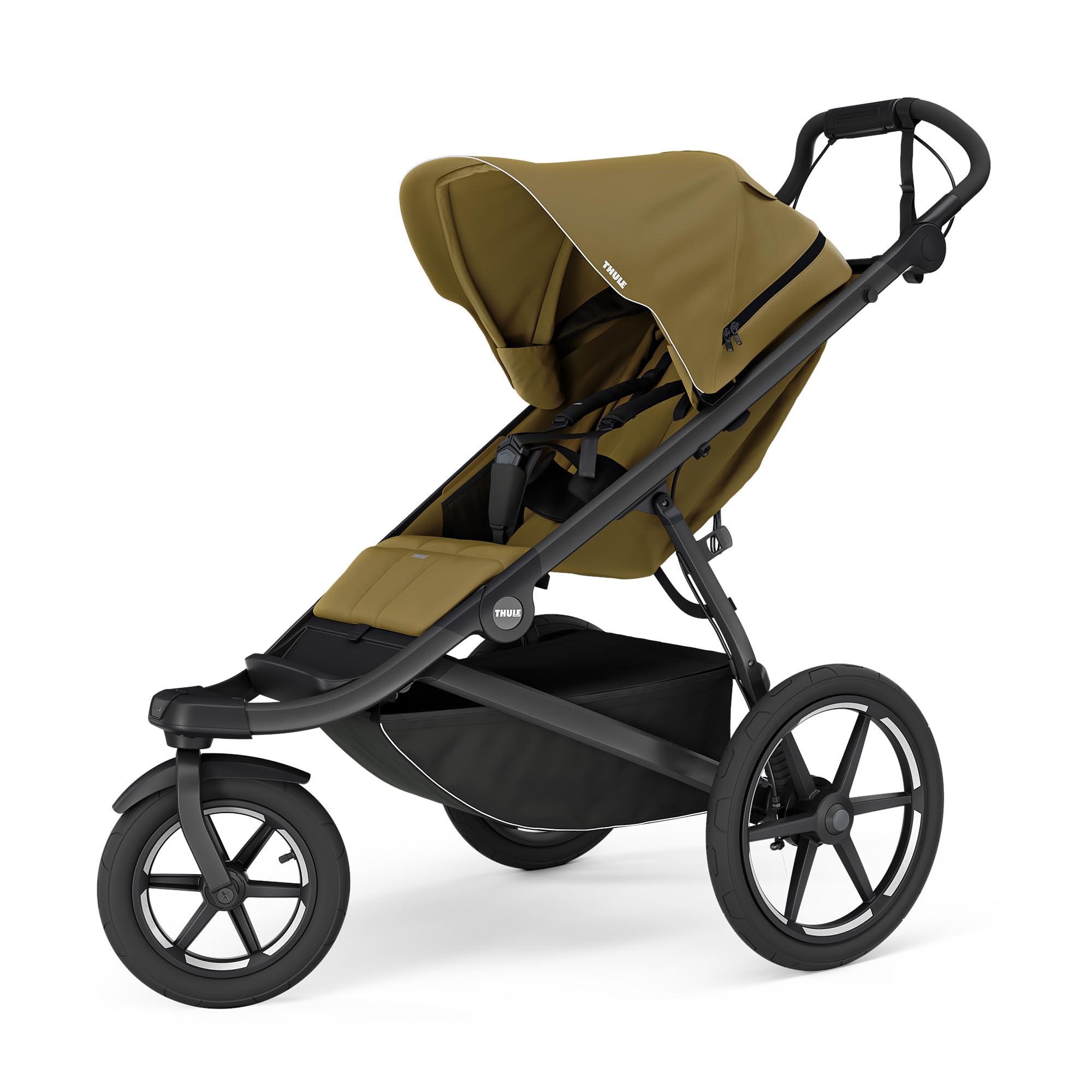 thule-urban-glide-3-terrain-buggy-nutria-green-on-black-16-luftbereifung image 1