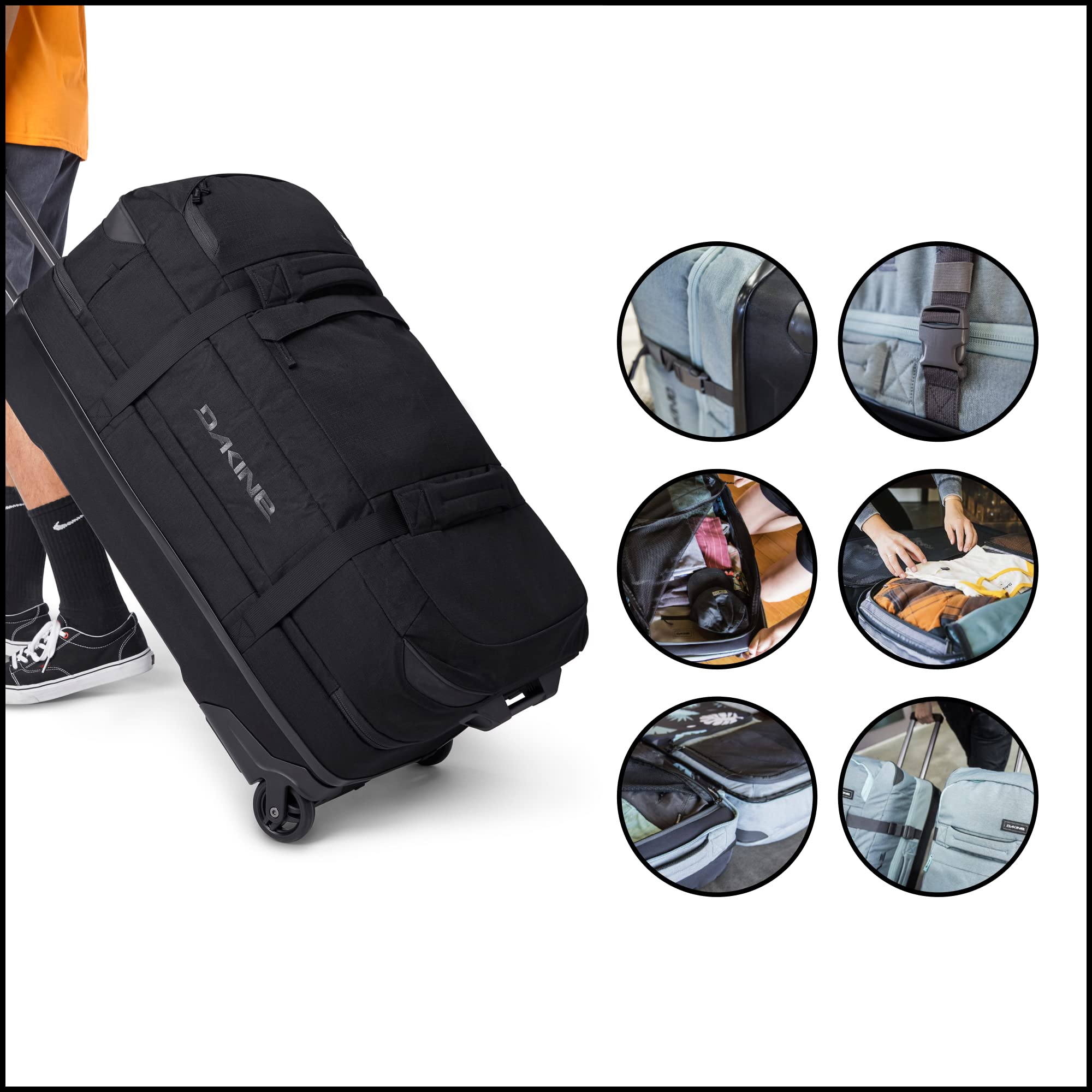 dakine-split-roller-reisetasche-mit-rollen-ger-umiger-rollkoffer-mit-praktisch-u image 6
