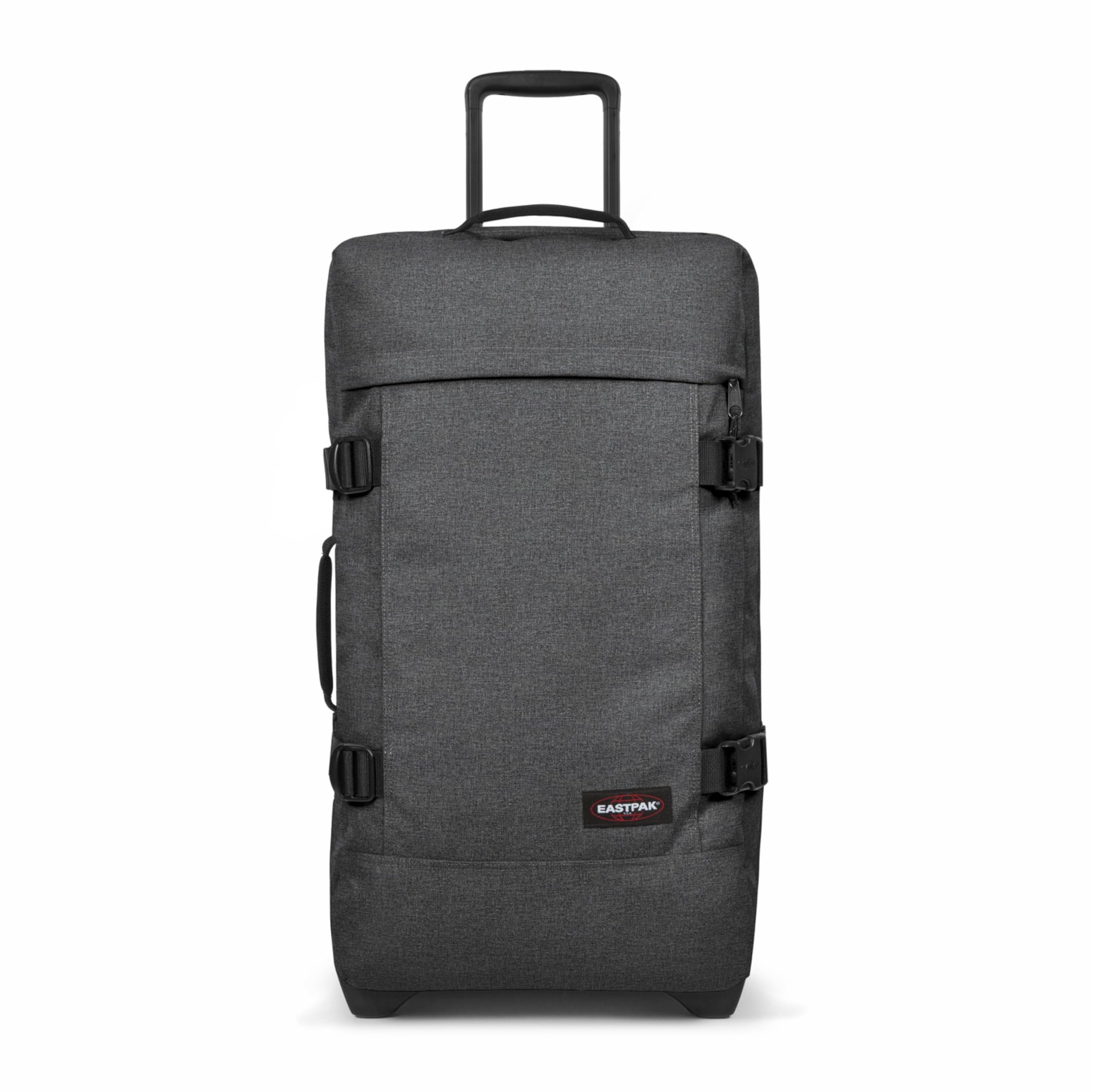 eastpak-tranverz-m-koffer-78l-black-denim-weicher-rollkoffer-mit-teleskopgriff-t image 1
