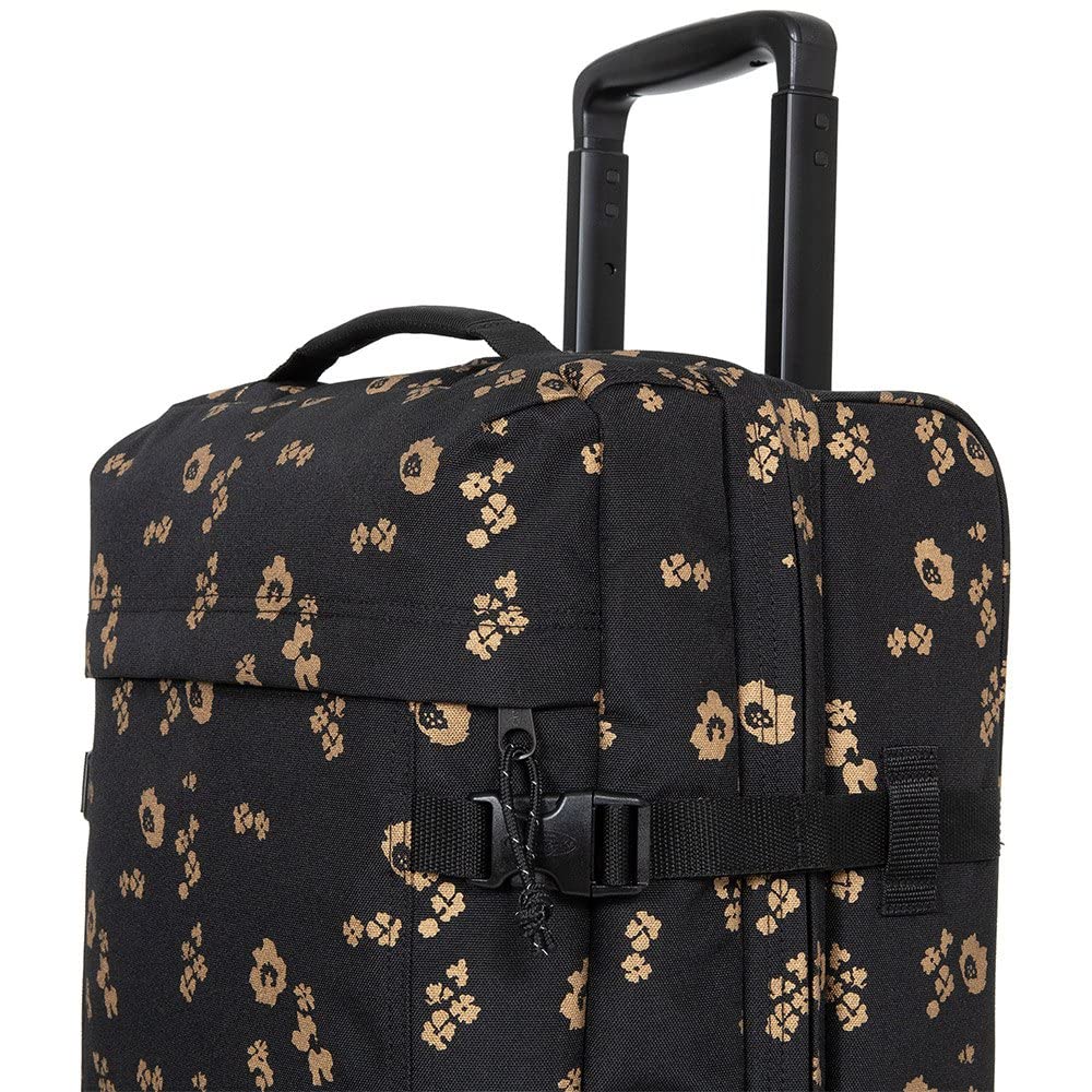 eastpak-tranverz-s-koffer-42l-51-cm-kabinentrolley-mit-zwei-f-chern-flower-shine image 4