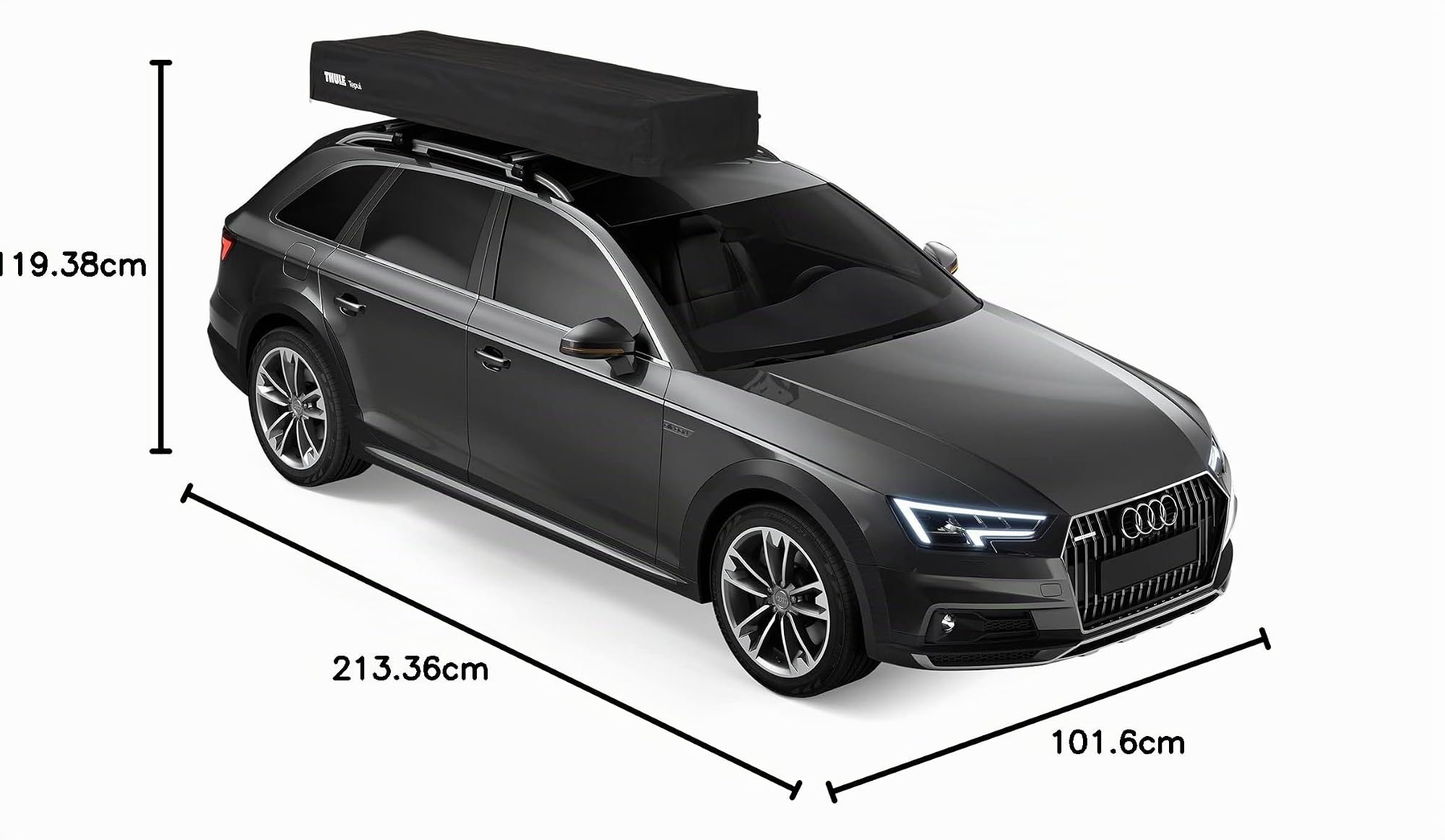 thule-tepui-foothill-low-profile-dachzelt-aerodynamisches-2-personen-autofaltdac image 6