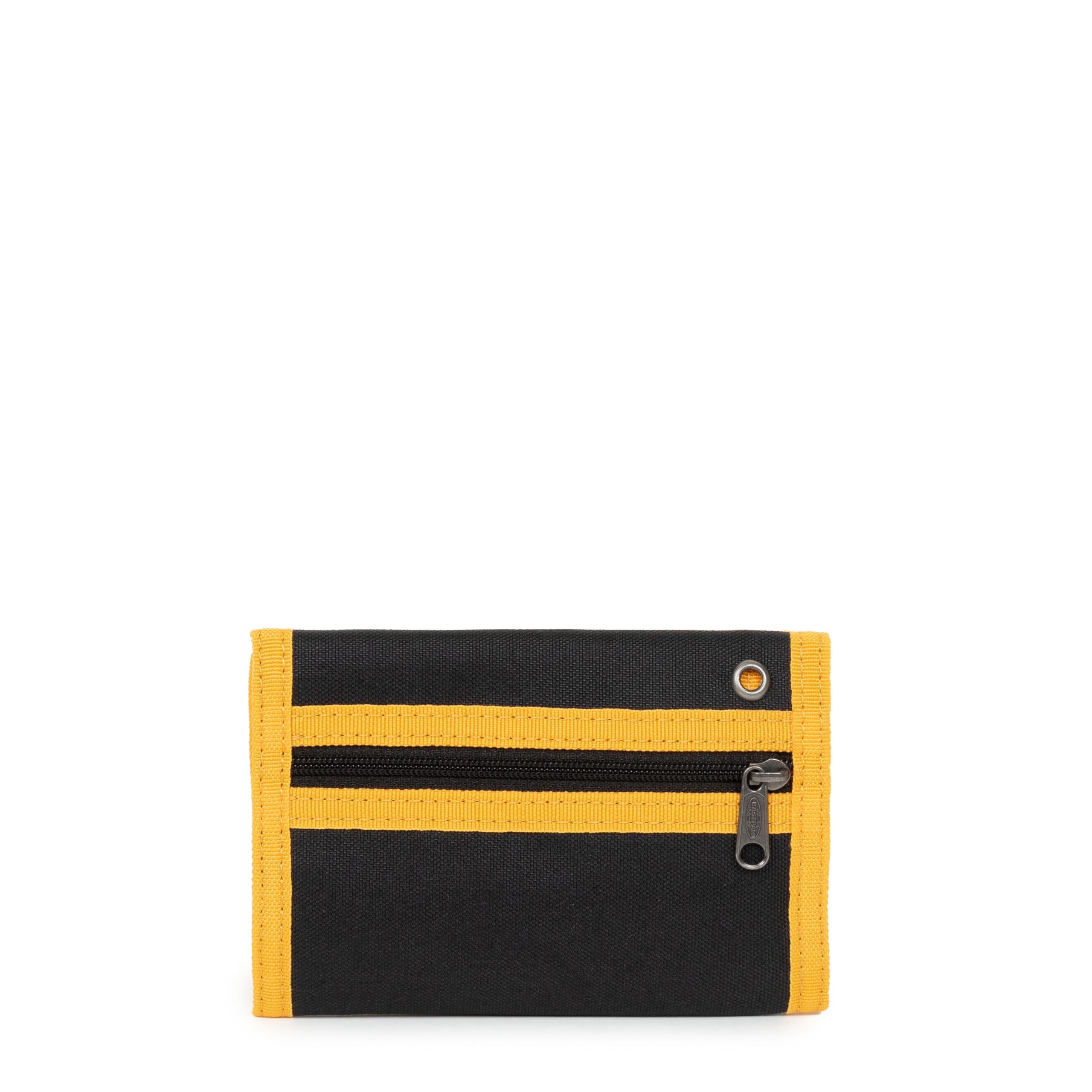 eastpak-crew-single-contrast-mango-compact-trifold-wallet-with-card-slots-and-ke image 3