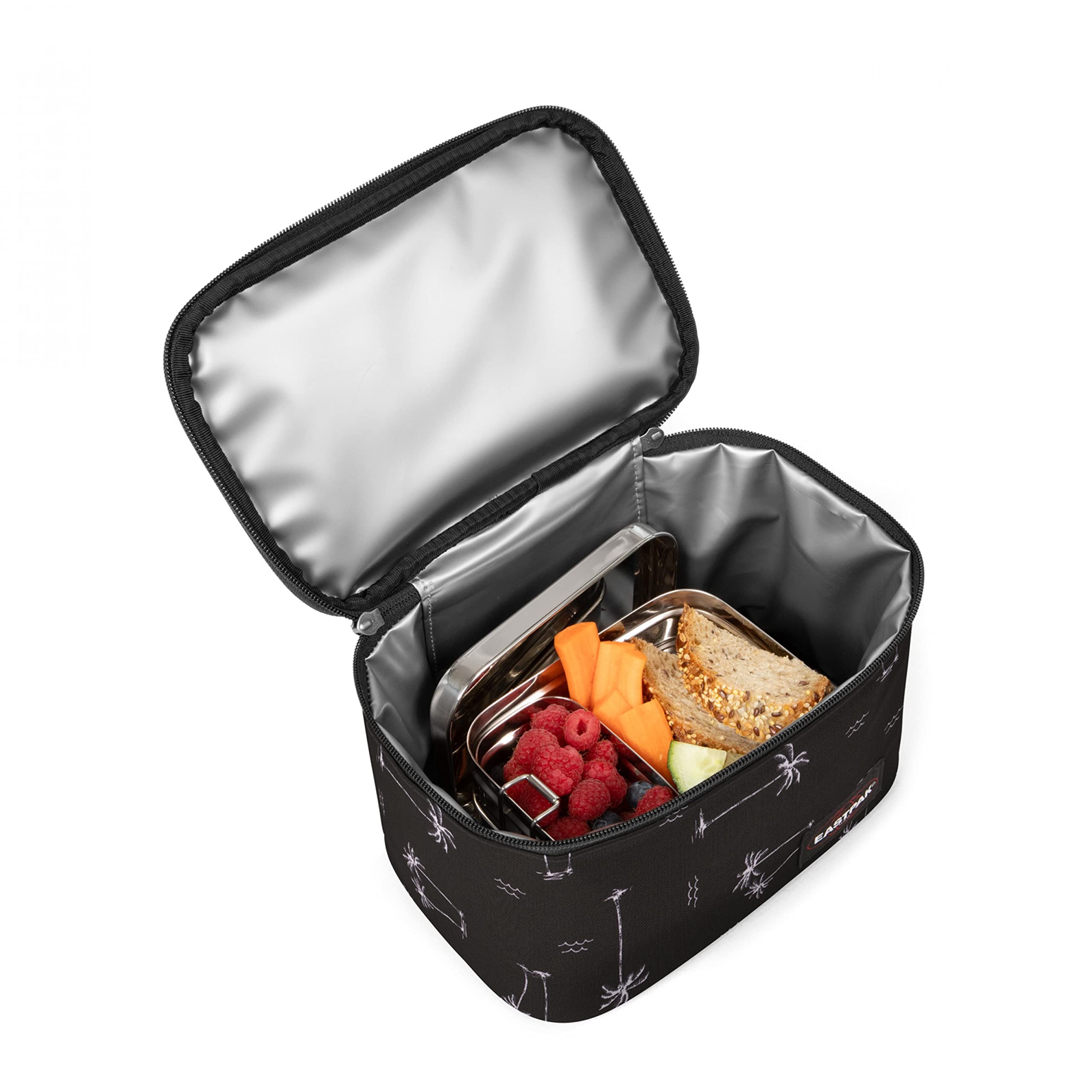 eastpak-oval-lunch-brotdose-5-l-isoliert-15-cm-icons-black image 4