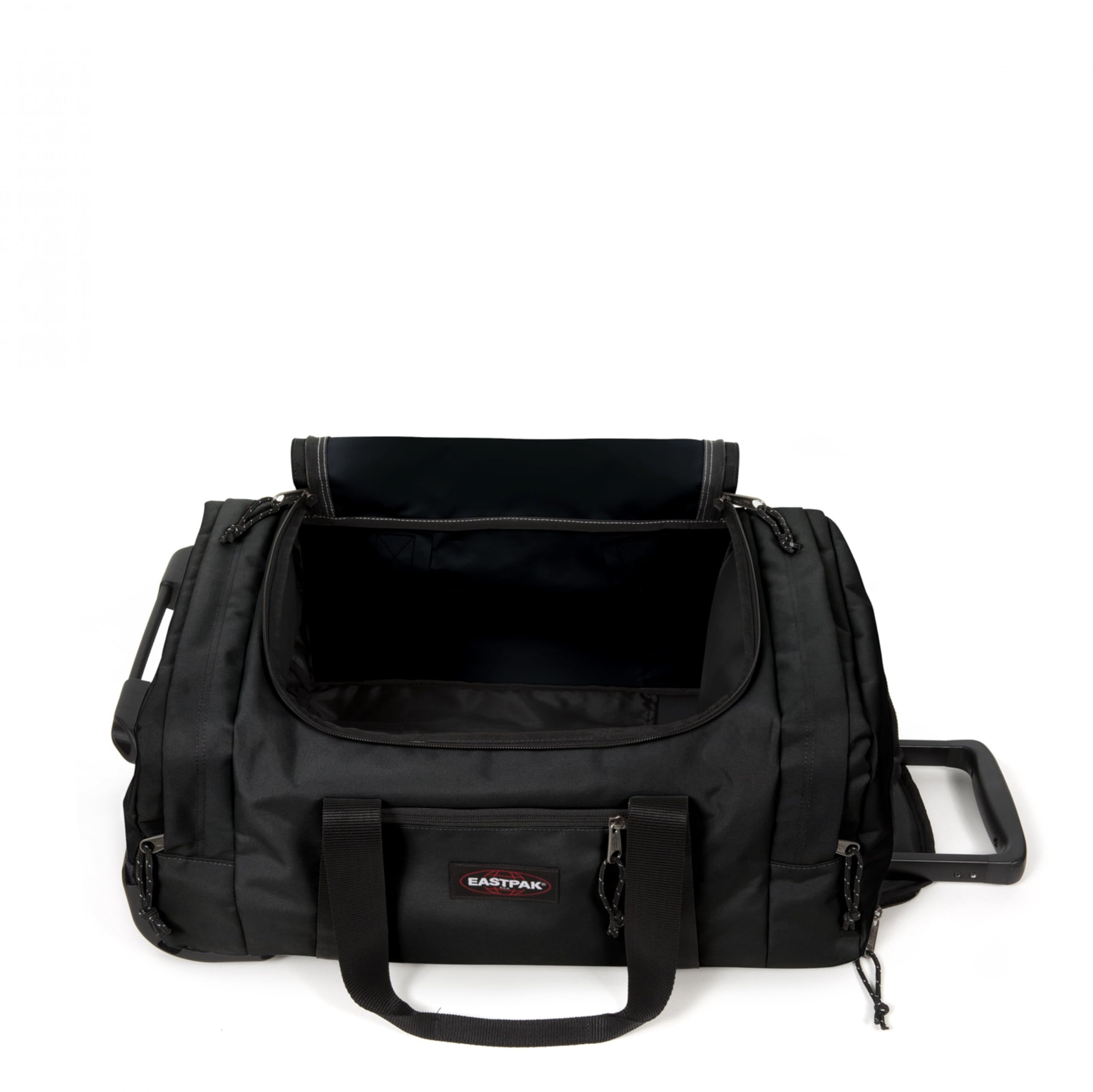 eastpak-leatherface-s-reisetasche-55-x-34-x-26-cm-41-l-schwarz-trolley-reisetasc image 2