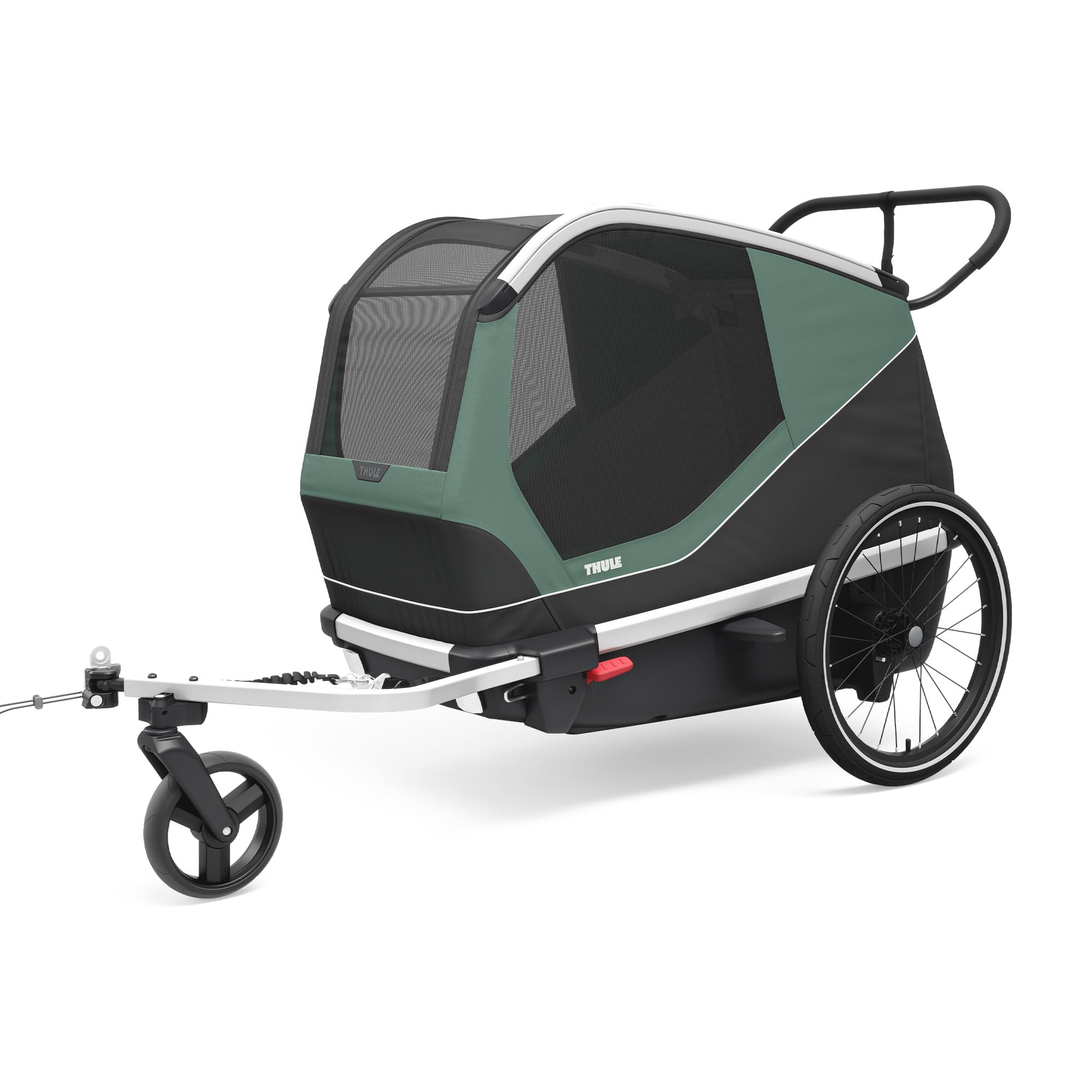 thule-bexey-hunde-fahrradanh-nger-gepolsteter-fahrradanh-nger-f-r-hunde-mit-netz image 4