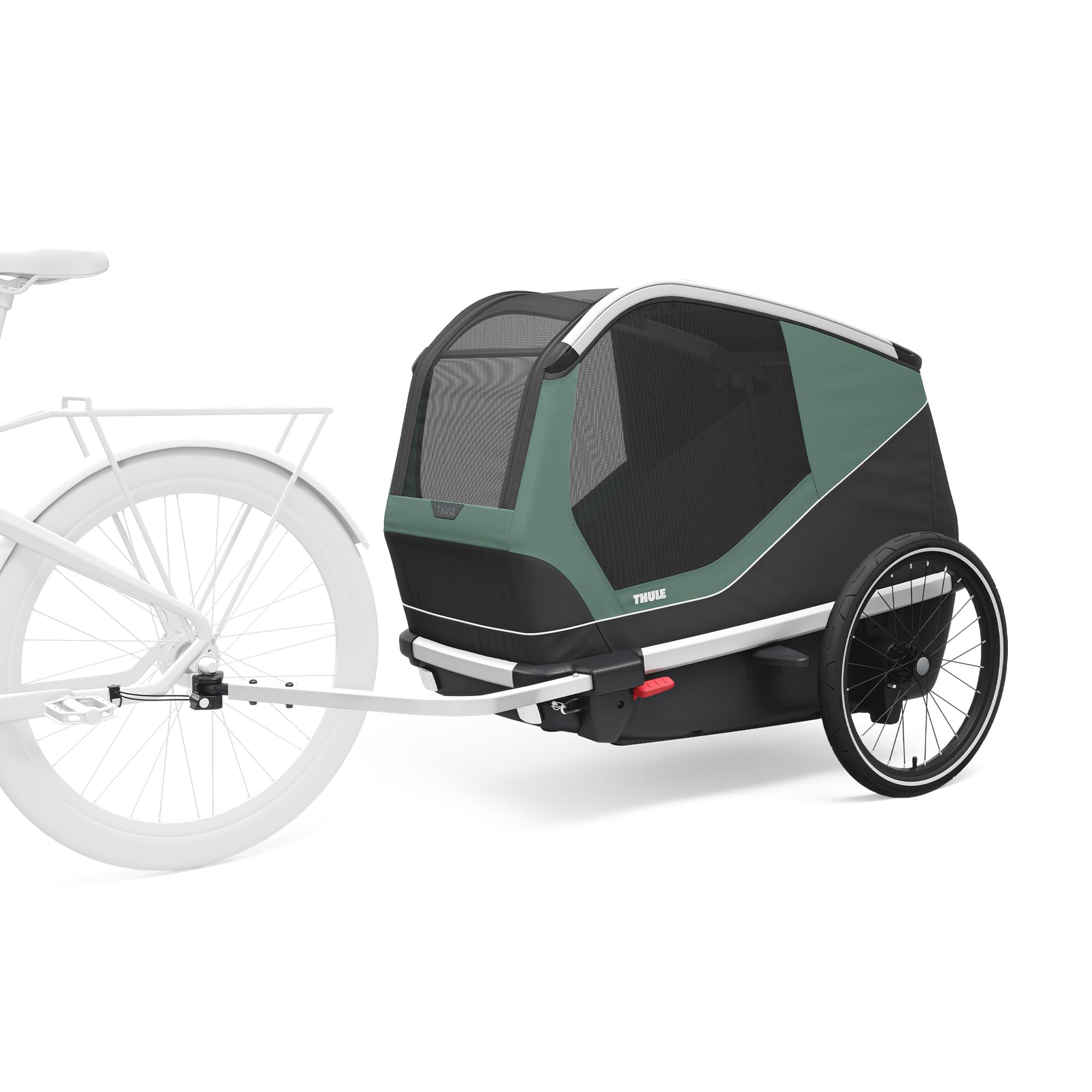 thule-bexey-hunde-fahrradanh-nger-gepolsteter-fahrradanh-nger-f-r-hunde-mit-netz image 2