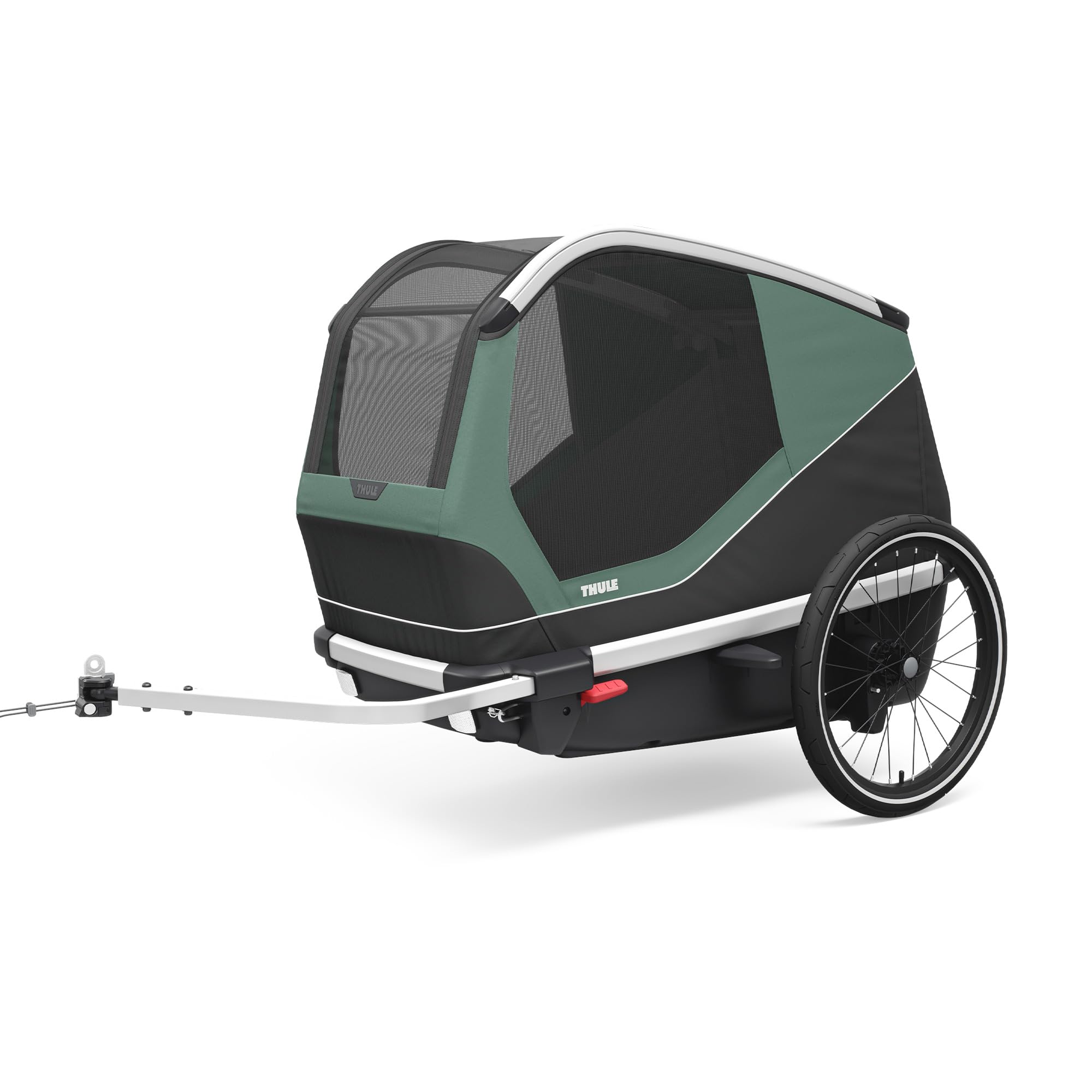 thule-bexey-hunde-fahrradanh-nger-gepolsteter-fahrradanh-nger-f-r-hunde-mit-netz image 1