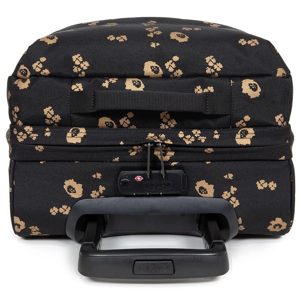 eastpak-tranverz-s-koffer-42l-51-cm-kabinentrolley-mit-zwei-f-chern-flower-shine image 5