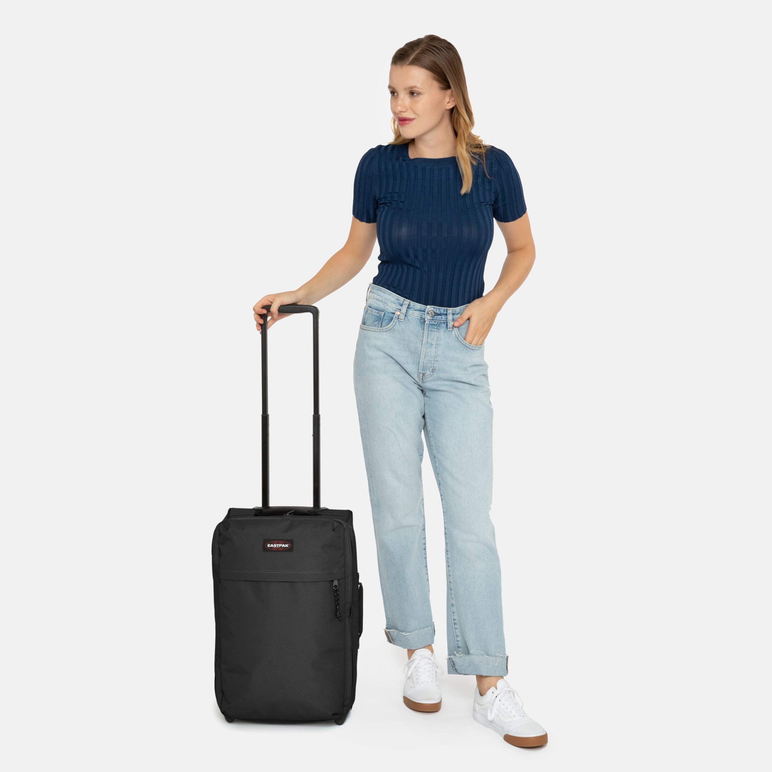 eastpak-traf-ik-light-s-koffer-33-l-100-nylon-kabinentrolley-51-cm-in-schwarz-mi image 3