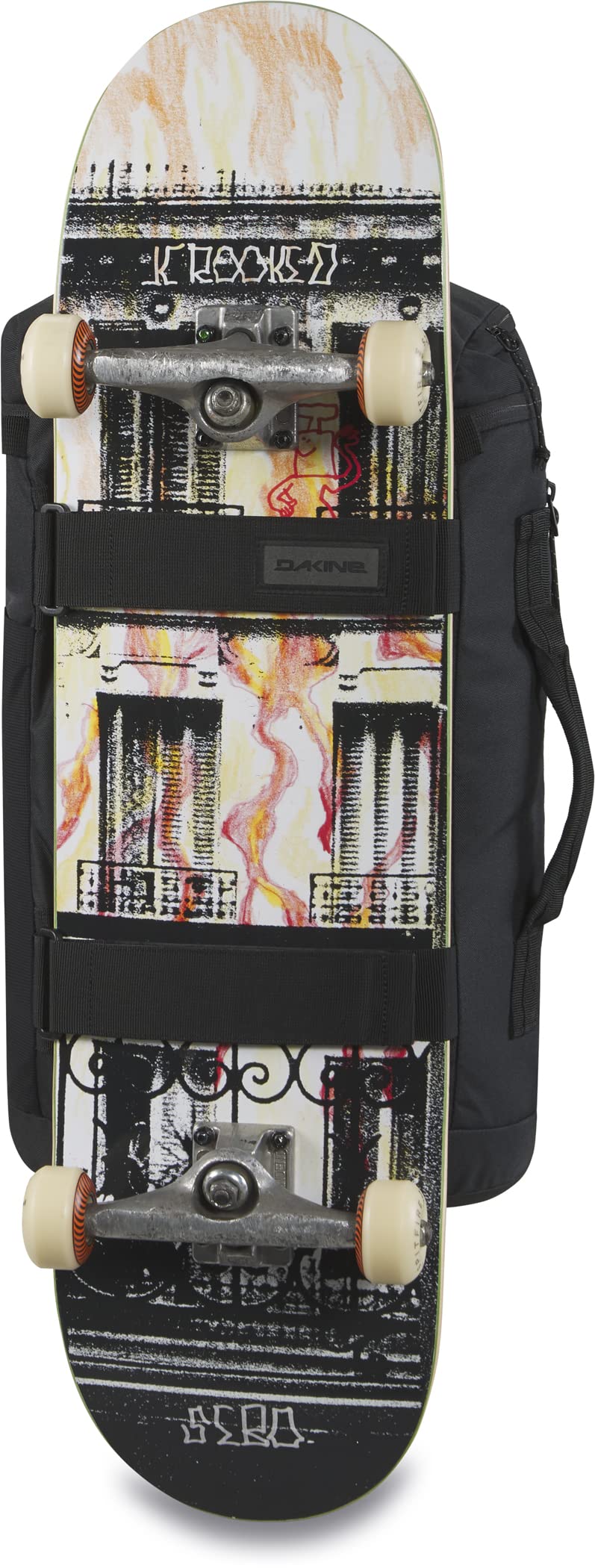 dakine-mission-street-pack-25l-rucksack-skateboard-halterung-laptopfach-schwarz image 3