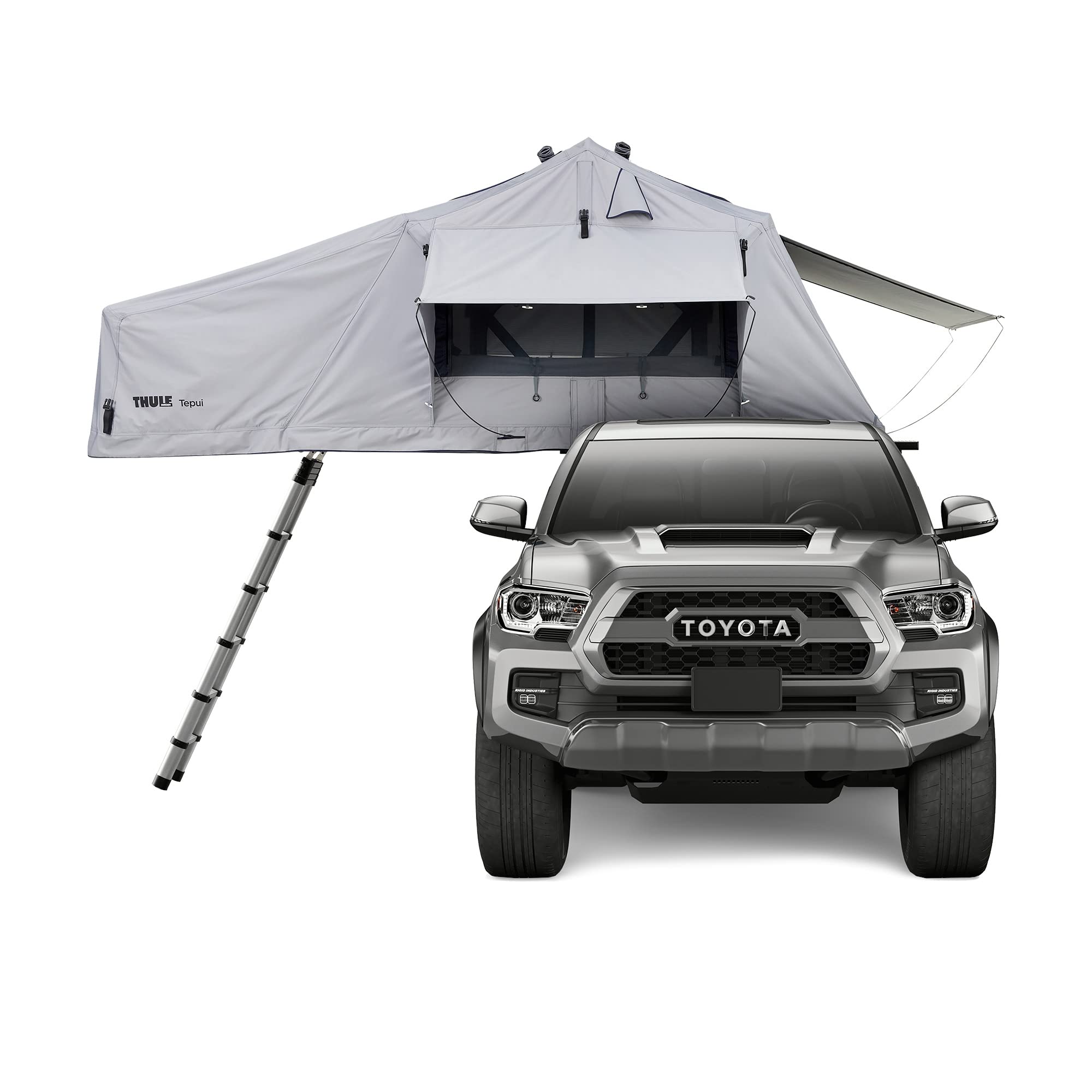thule-tepui-autana-dachzelt-autodachzelt-f-r-4-personen-mit-vordach-haze-gray image 2