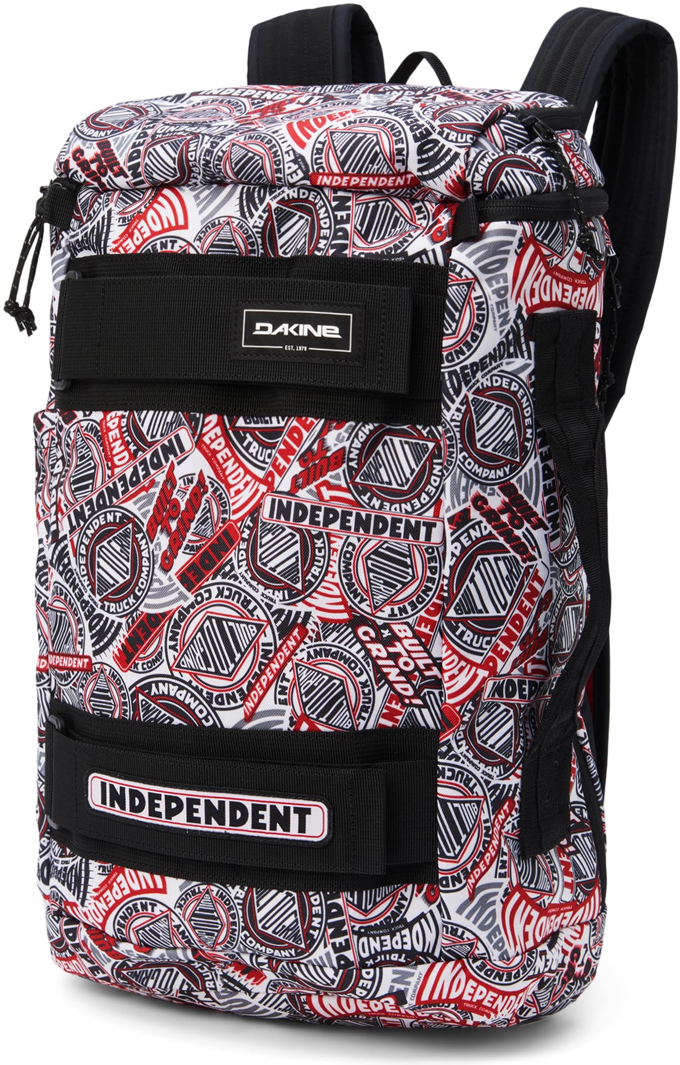 dakine-mission-street-pack-25l-skateboard-rucksack-mit-board-cargo-gurten image 1